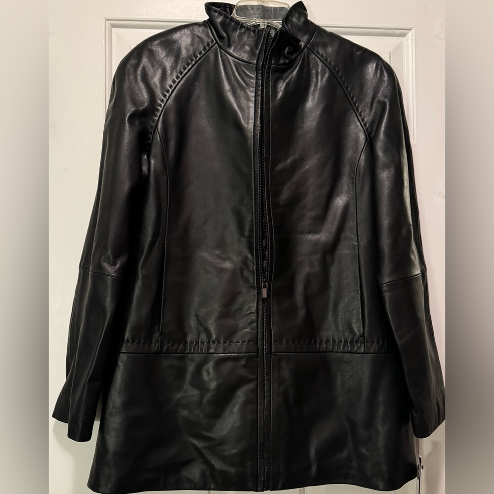 Leather jacket